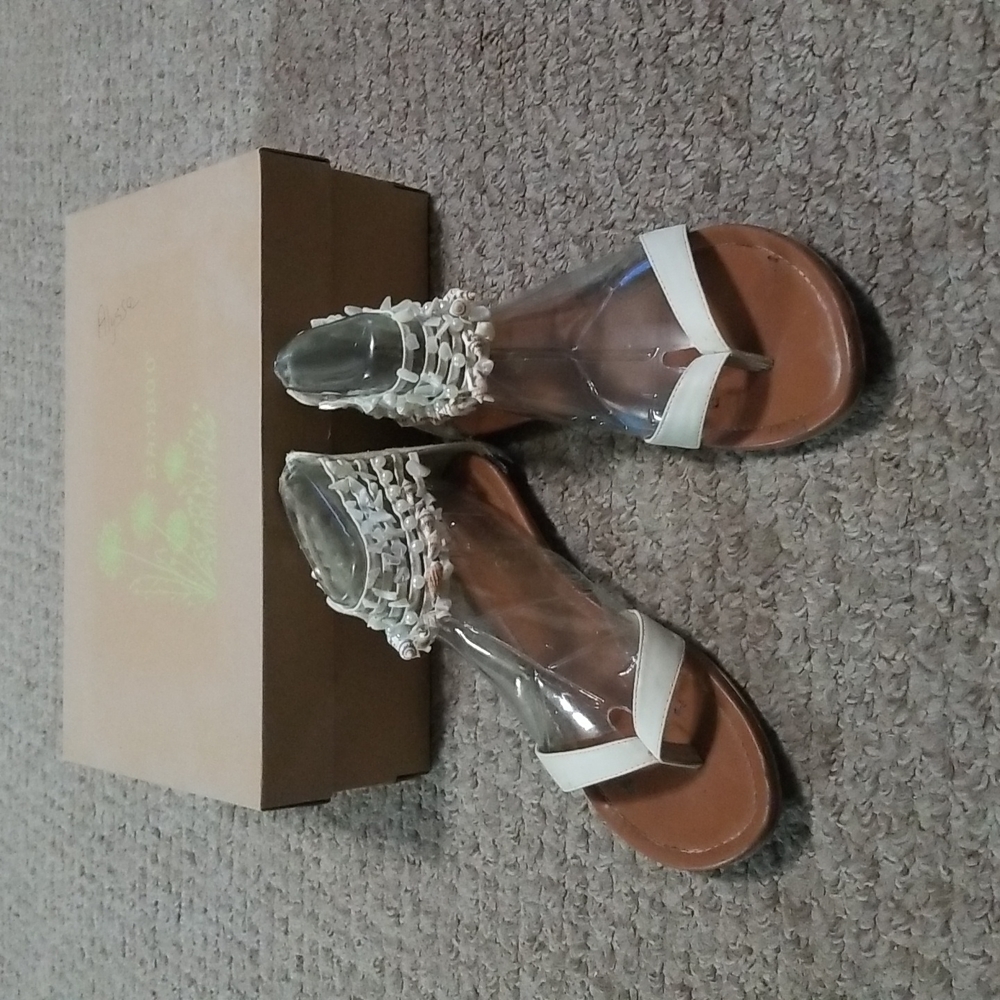Sea shell sandals